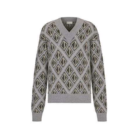 dior cd diamond sweater|CD Diamond Sweater Blue Wool and Cashmere Knit .